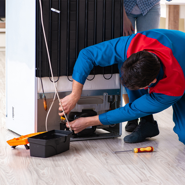 how long does it usually take to repair a refrigerator in Hermitage MO